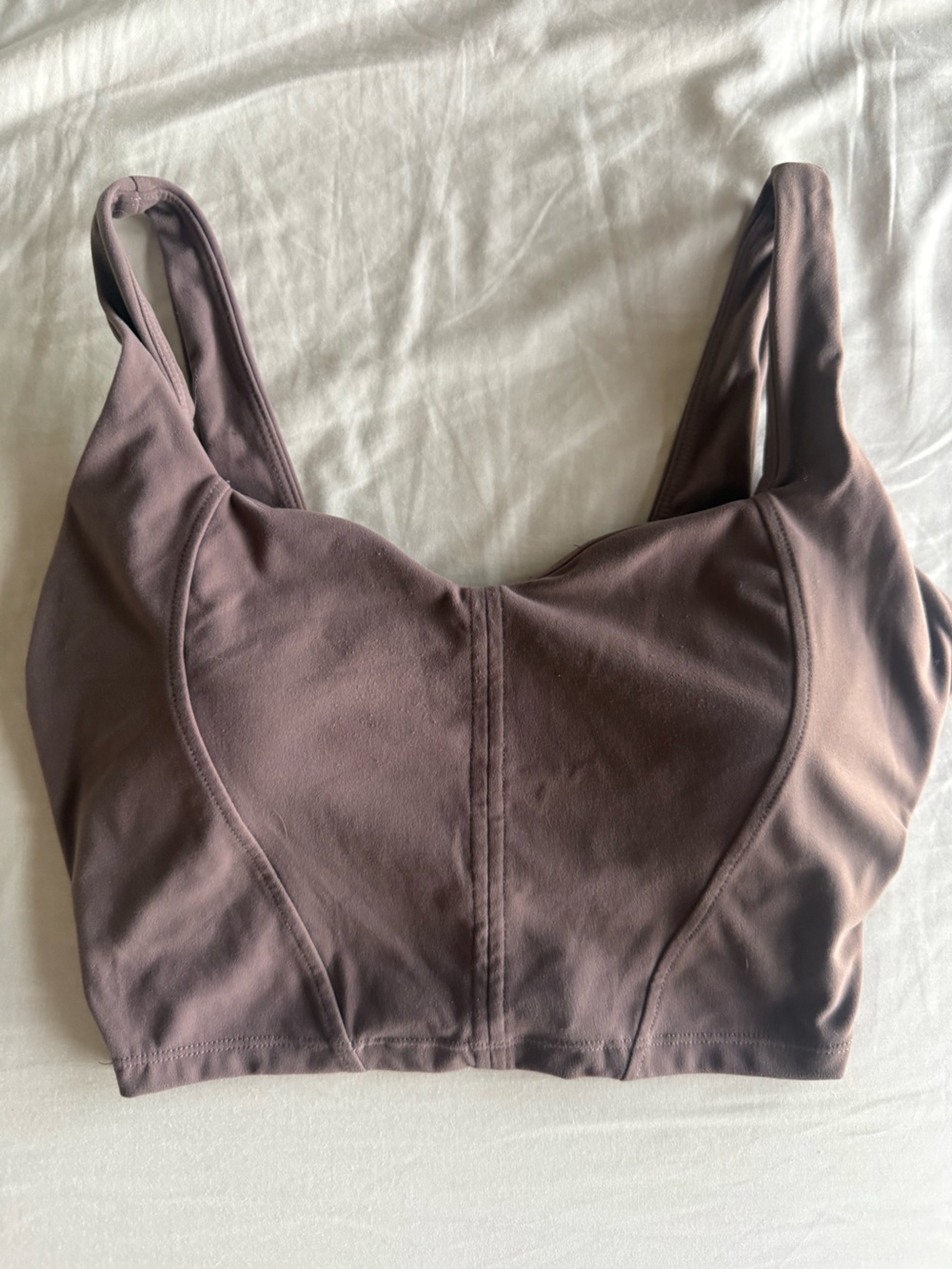 BuffBunny Covet Crop in Mocha Berry